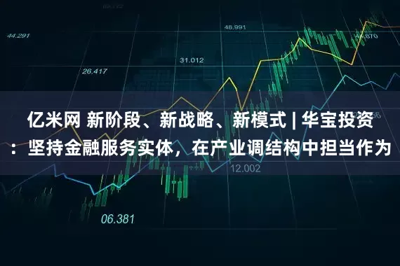 亿米网 新阶段、新战略、新模式 | 华宝投资：坚持金融服务实体，在产业调结构中担当作为