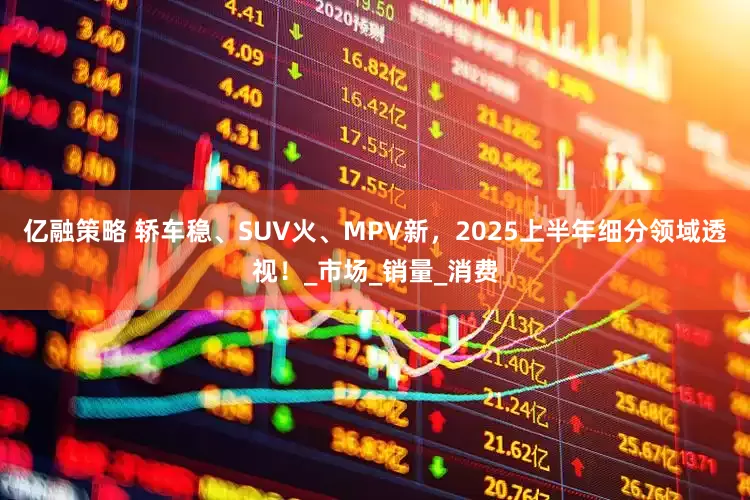 亿融策略 轿车稳、SUV火、MPV新，2025上半年细分领域透视！_市场_销量_消费